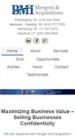 Mobile Screenshot of bmimergers.com